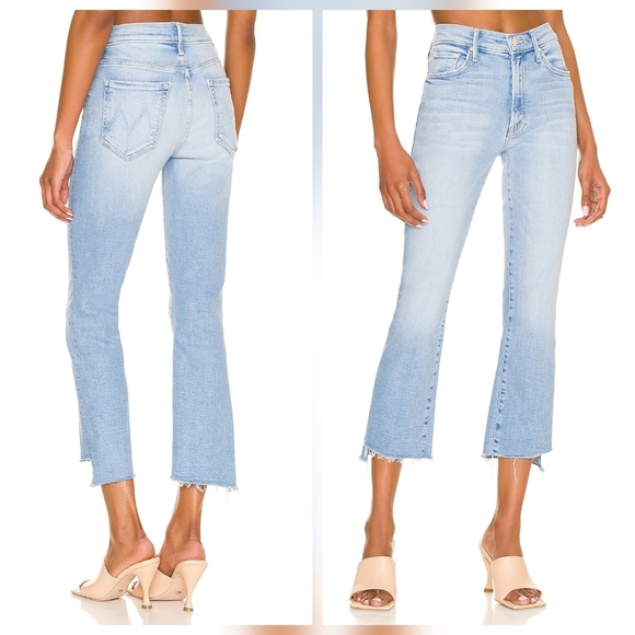 MOTHER The Insider Crop Step Fray in Limited Edition size 28 NWT - Picture 6 of 12